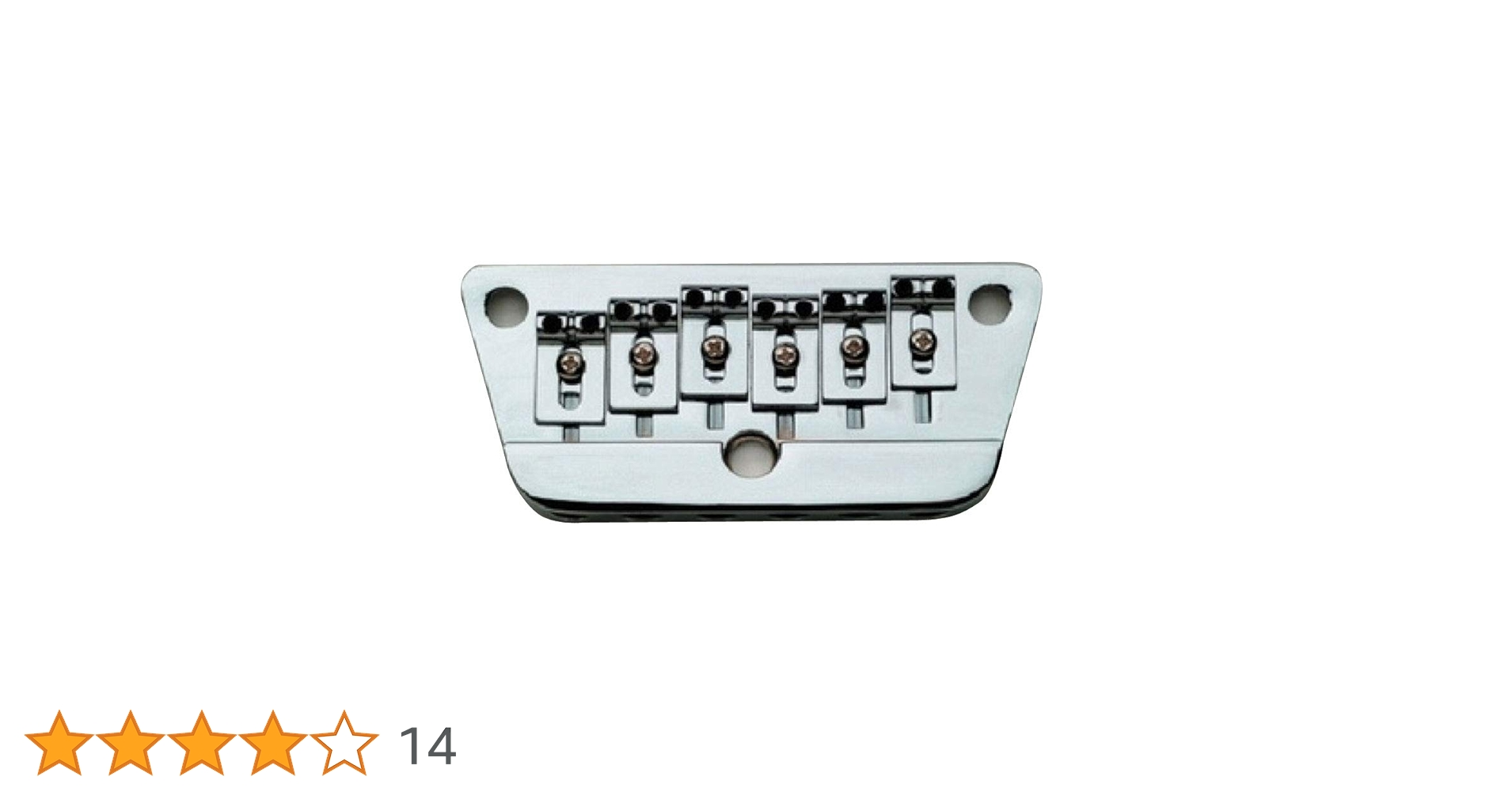 Amazon | ALLPARTS SB-5800-010 ギターブリッジ ダンエレクトロ